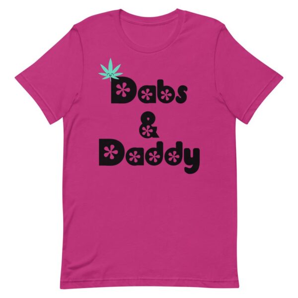 Kinky Cloth Berry / 2XL Dabs and Daddy Black T-Shirt