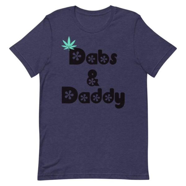 Kinky Cloth Heather Midnight Navy / 2XL Dabs and Daddy Black T-Shirt