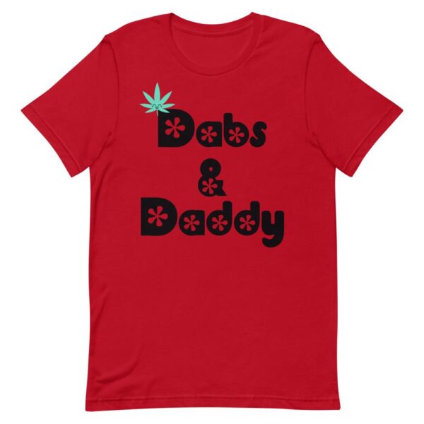 Kinky Cloth Red / 2XL Dabs and Daddy Black T-Shirt