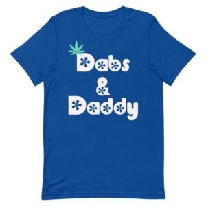 Dabs and Daddy White T-Shirt | Buy Online | Kinky Cloth