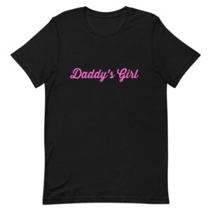 Kinky Cloth Black / XS Daddy's Girl Pink T-Shirt