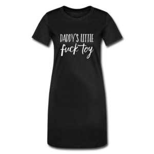 SPOD Dress Daddy's Little Fuck Toy T-Shirt Dress