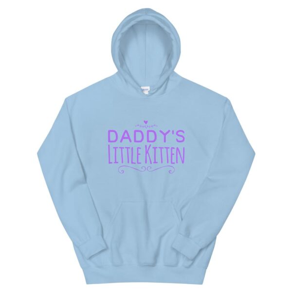 Kinky Cloth Light Blue / S Daddy's Little Kitten  Hoodie