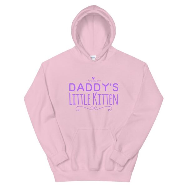 Kinky Cloth Light Pink / S Daddy's Little Kitten  Hoodie