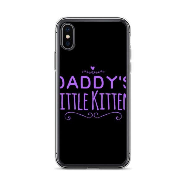 Kinky Cloth iPhone X/XS Daddy's Little Kitten  IPhone Case