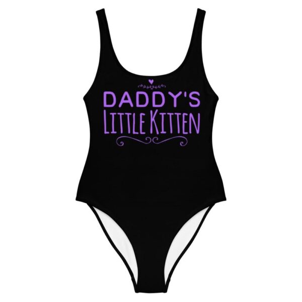 Kinky Cloth XS Daddy's Little Kitten  One-Piece Swimsuit