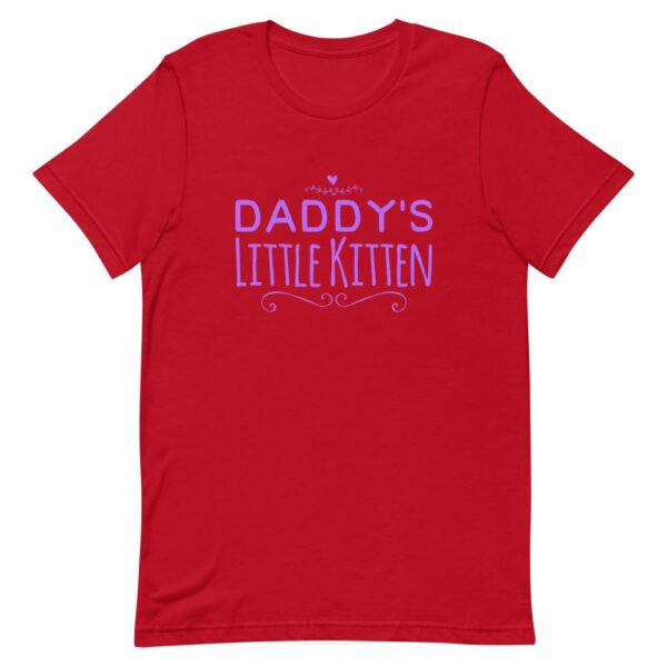 Kinky Cloth Red / S Daddy's Little Kitten  T-Shirt