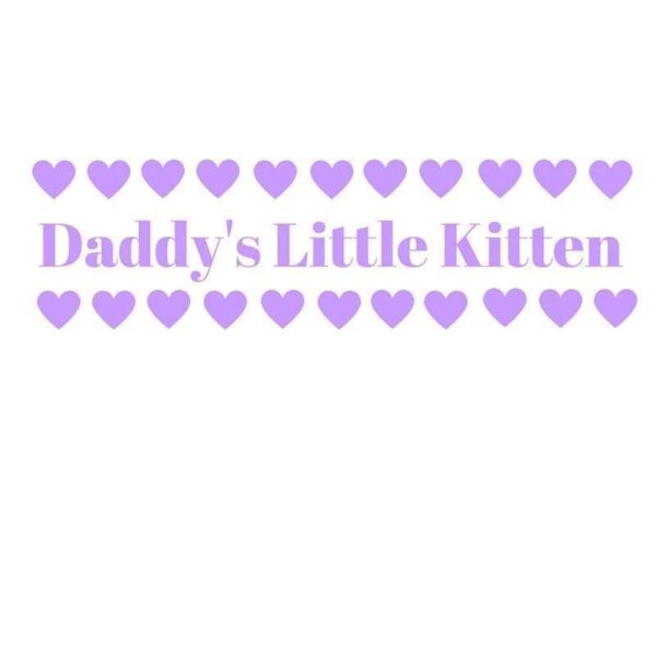 Kinky Cloth S / Blue Daddy's Little Kitten T-Shirt