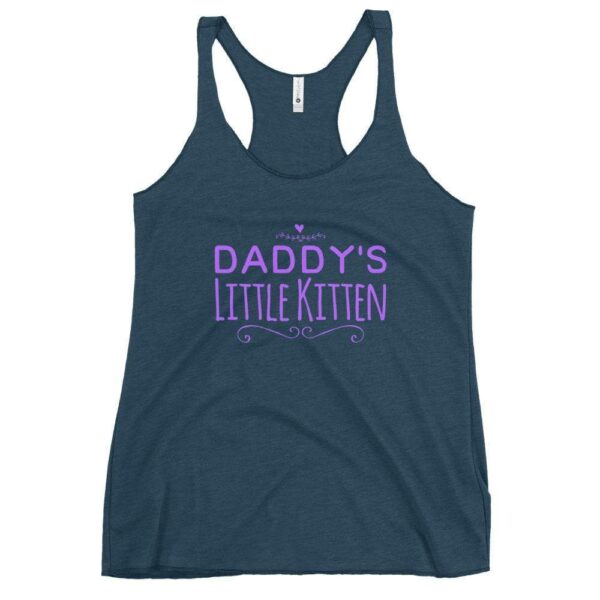 Kinky Cloth Indigo / XS Daddy's Little Kitten  Tank Top