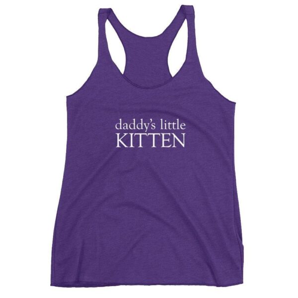 Kinky Cloth Purple Rush / XS Daddy's Little Kitten Tank Top