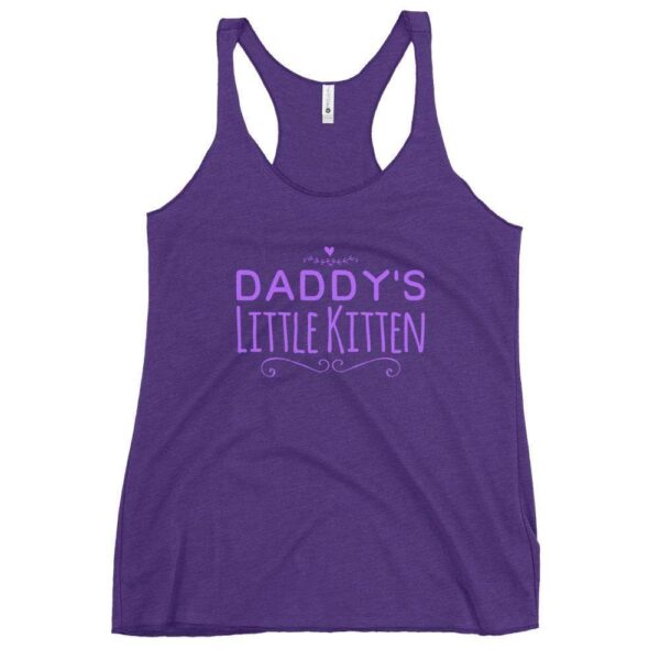 Kinky Cloth Purple Rush / XS Daddy's Little Kitten  Tank Top