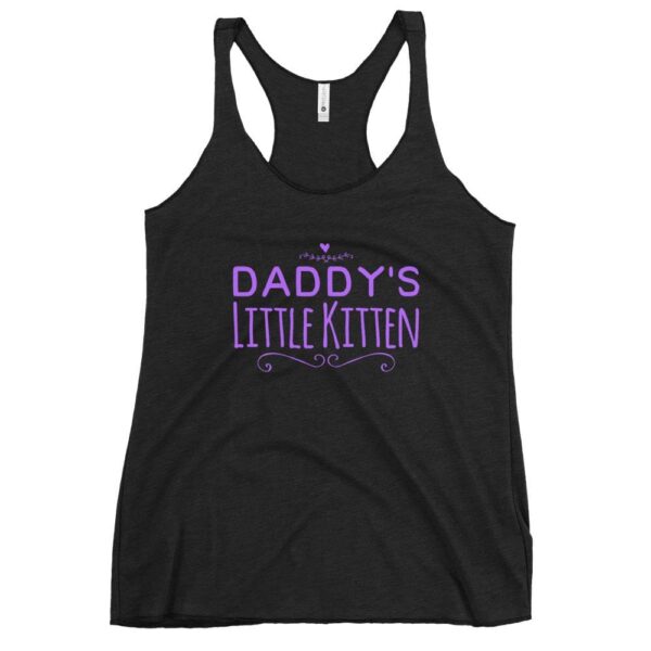 Kinky Cloth Vintage Black / XS Daddy's Little Kitten  Tank Top