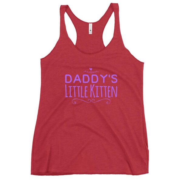 Kinky Cloth Vintage Red / XS Daddy's Little Kitten  Tank Top