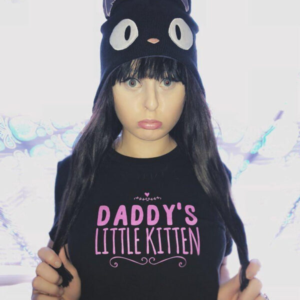 Kinky Cloth Top Daddy's Little Kitten Top