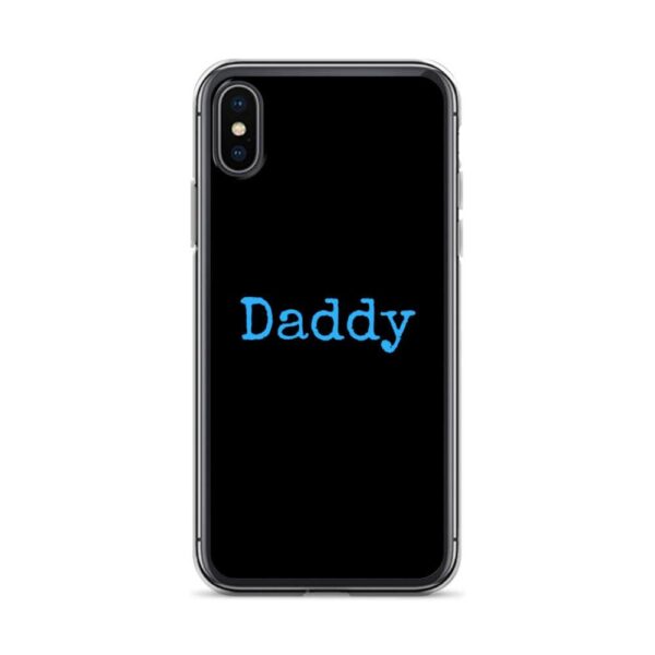 Kinky Cloth iPhone X/XS Daddy Typewriter Blue IPhone Case