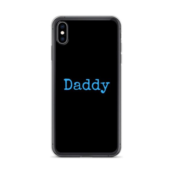 Kinky Cloth iPhone XS Max Daddy Typewriter Blue IPhone Case