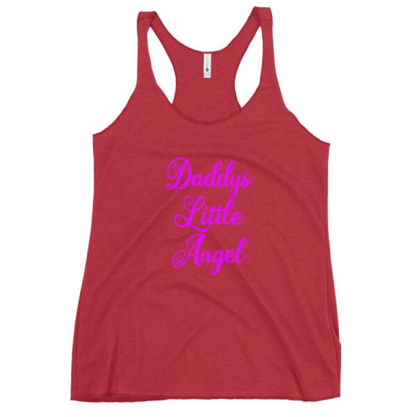 Kinky Cloth Vintage Red / XS Daddys Little Angel Pink Tank Top