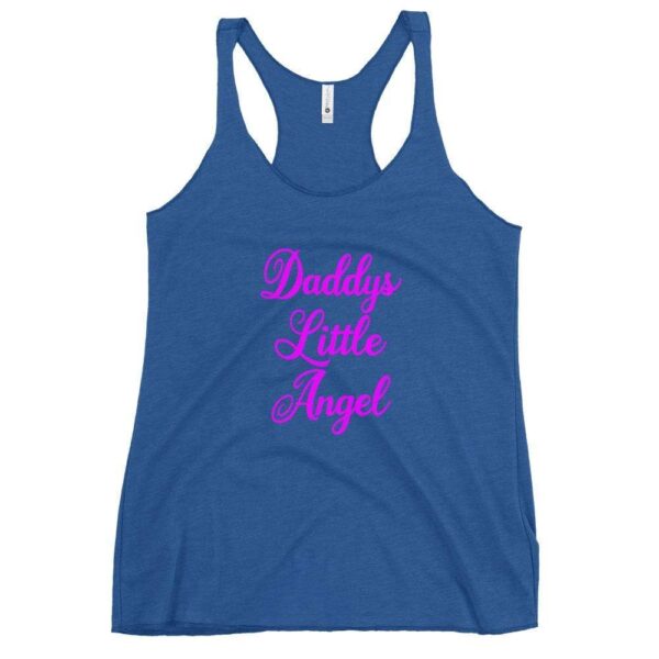 Kinky Cloth Vintage Royal / XS Daddys Little Angel Pink Tank Top