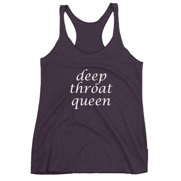 Kinky Cloth Vintage Purple / XS Deep Throat Queen Tank Top