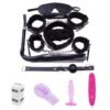 Kinky Cloth 12pcs Black Deluxe Kit 12 Piece Set