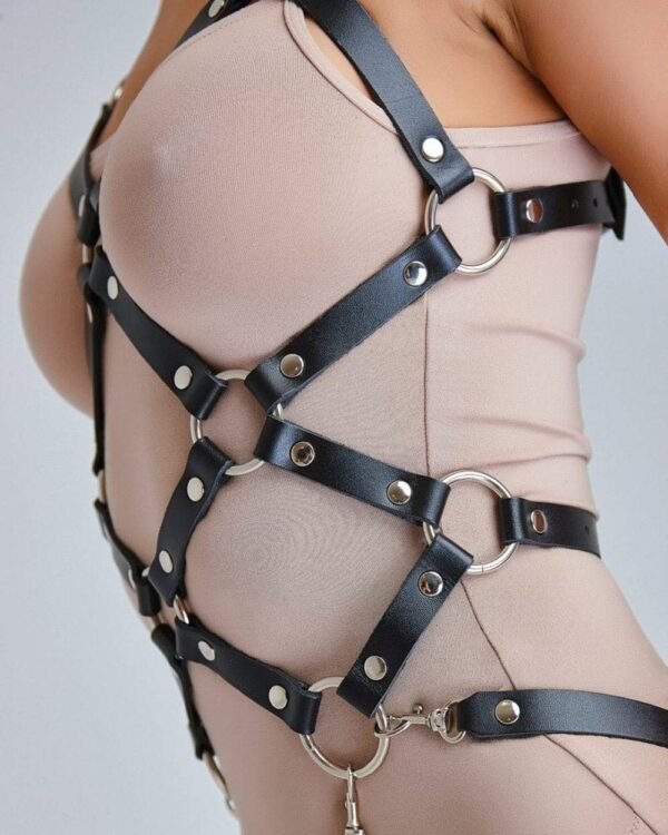 Kinky Cloth Deux Cross Harness