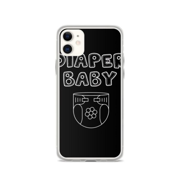 Kinky Cloth iPhone 11 Diaper Baby Girl White IPhone Case