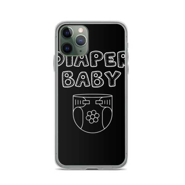 Kinky Cloth iPhone 11 Pro Diaper Baby Girl White IPhone Case