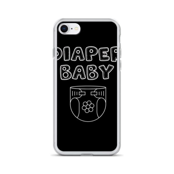 Kinky Cloth iPhone 7/8 Diaper Baby Girl White IPhone Case