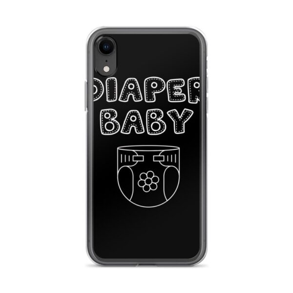 Kinky Cloth iPhone XR Diaper Baby Girl White IPhone Case