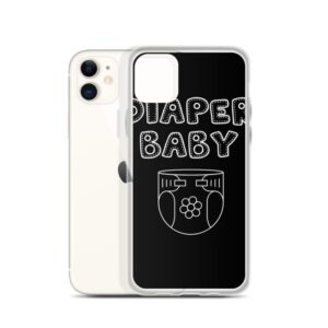 Kinky Cloth Diaper Baby Girl White IPhone Case