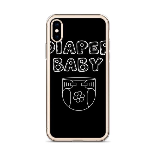 Kinky Cloth Diaper Baby Girl White IPhone Case