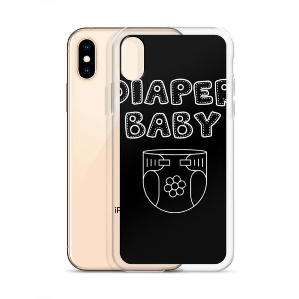 Kinky Cloth Diaper Baby Girl White IPhone Case