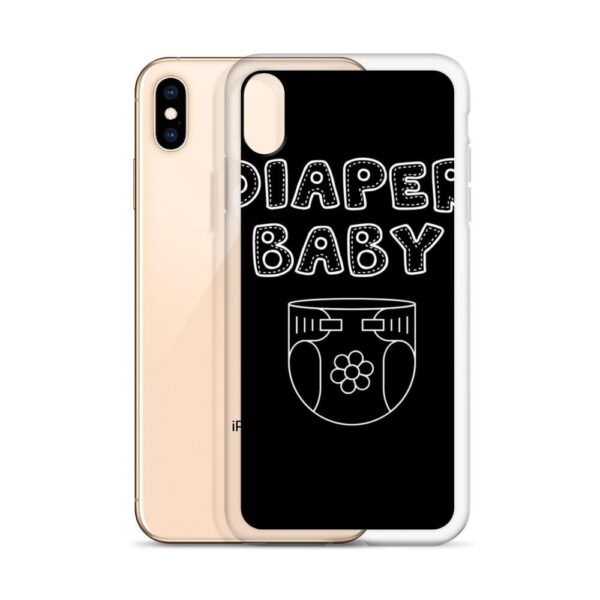 Kinky Cloth Diaper Baby Girl White IPhone Case