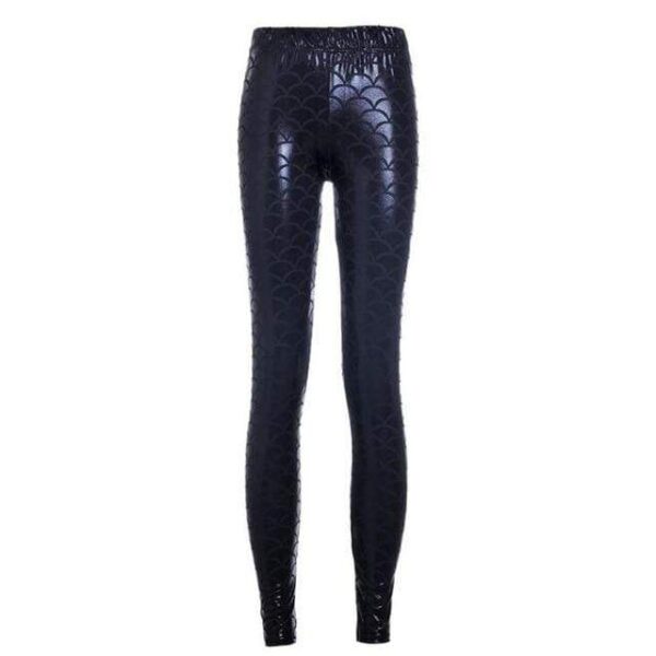 Kinky Cloth K030 Black / S Digital Mermaid Leggings