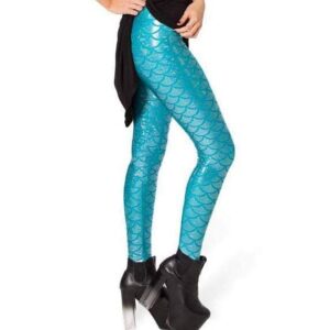 Kinky Cloth K030 Light blue / S Digital Mermaid Leggings