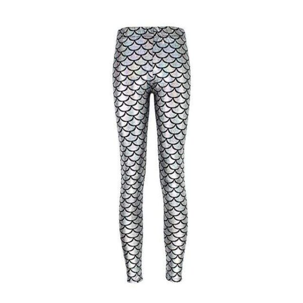 Kinky Cloth K030 Silver white / S Digital Mermaid Leggings