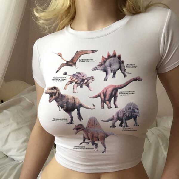 Kinky Cloth 200000791 Dinosaur Crop Top