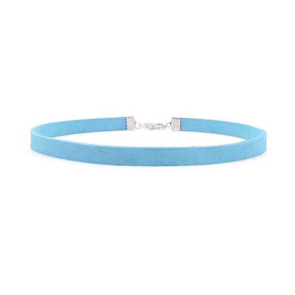 Kinky Cloth DADDYS TOY / 40cm plus 7cm / Sky Blue DIY Custom Name Collar Chocker