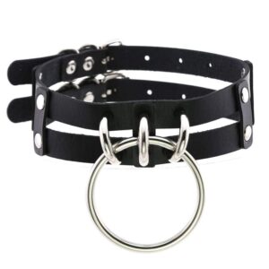 Kinky Cloth 200000162 Double Band Large Ring Choker