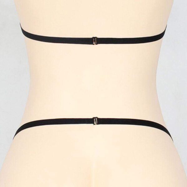 Kinky Cloth Harnesses Elastic Bandage Body Harness