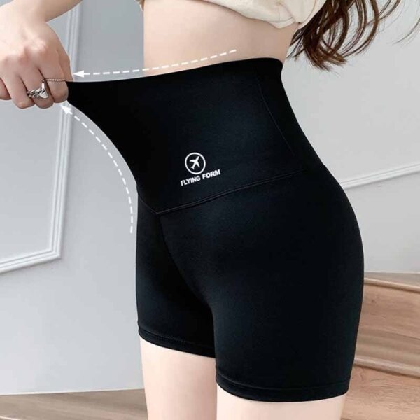 Kinky Cloth Elastic Lift Up Flat Belly Shorts