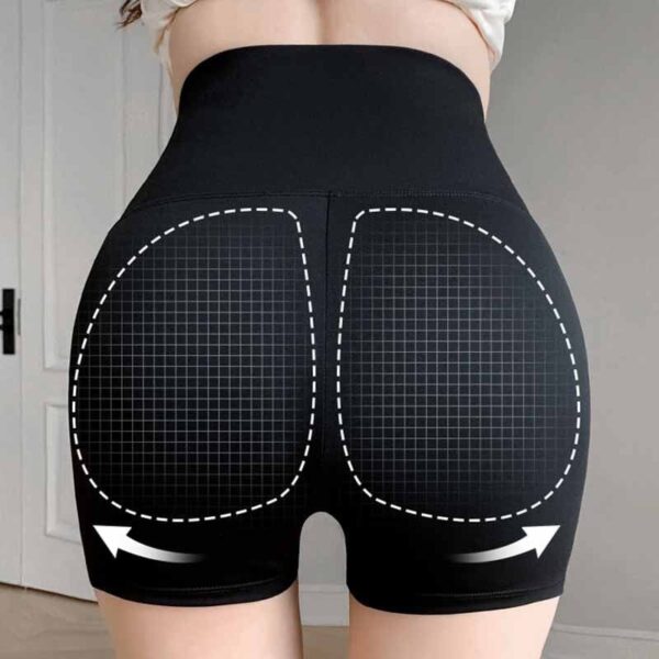 Kinky Cloth Elastic Lift Up Flat Belly Shorts