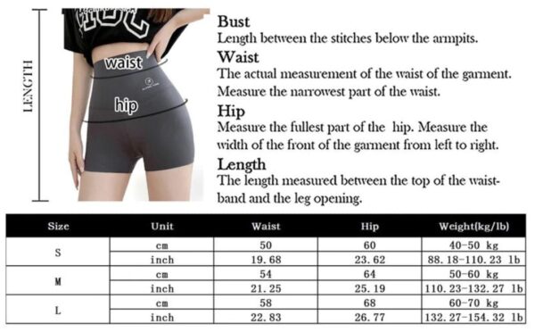 Kinky Cloth Elastic Lift Up Flat Belly Shorts