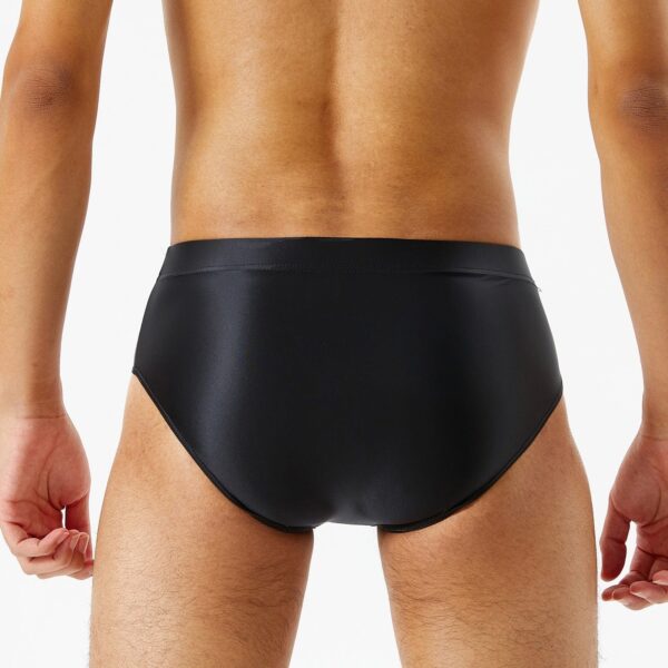 Kinky Cloth Elastic Waistband Men's Glossy Briefs