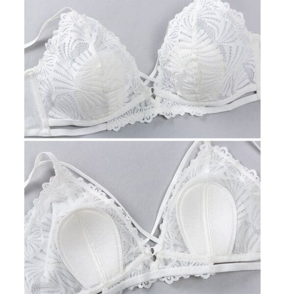 Kinky Cloth Embroidery Bra and Panty Set