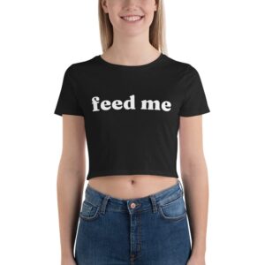 Kinky Cloth Feed Me Crop Top Tee