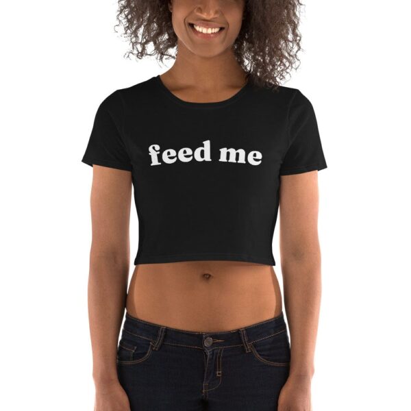 Kinky Cloth Feed Me Crop Top Tee