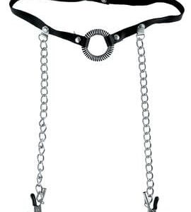 Pipedream Products Bondage Fetish Fantasy Limited Edition O-Ring Gag & Nipple Clamps