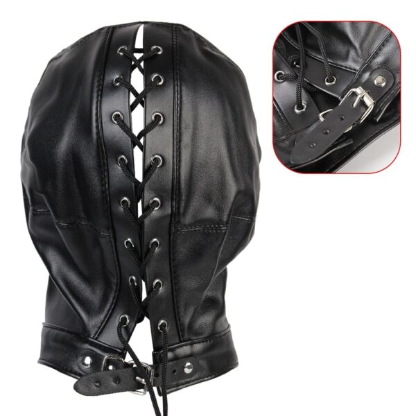 Kinky Cloth Fetish Headgear Mask Leather