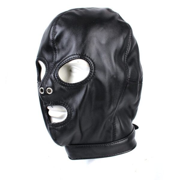 Kinky Cloth Fetish Headgear Mask Leather